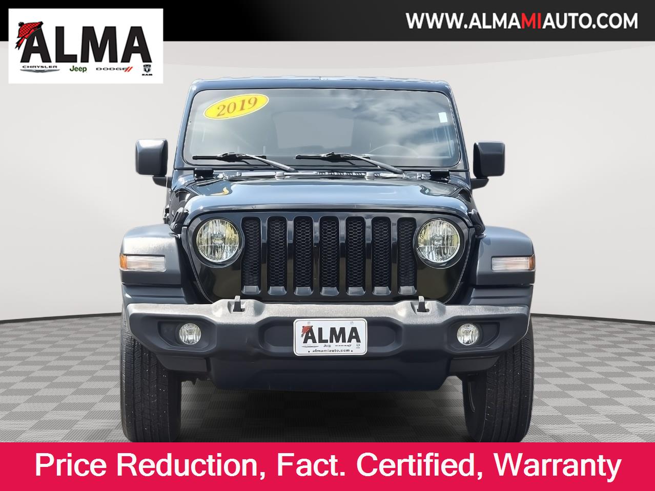 2019 Jeep Wrangler Unlimited Sport S 4WD