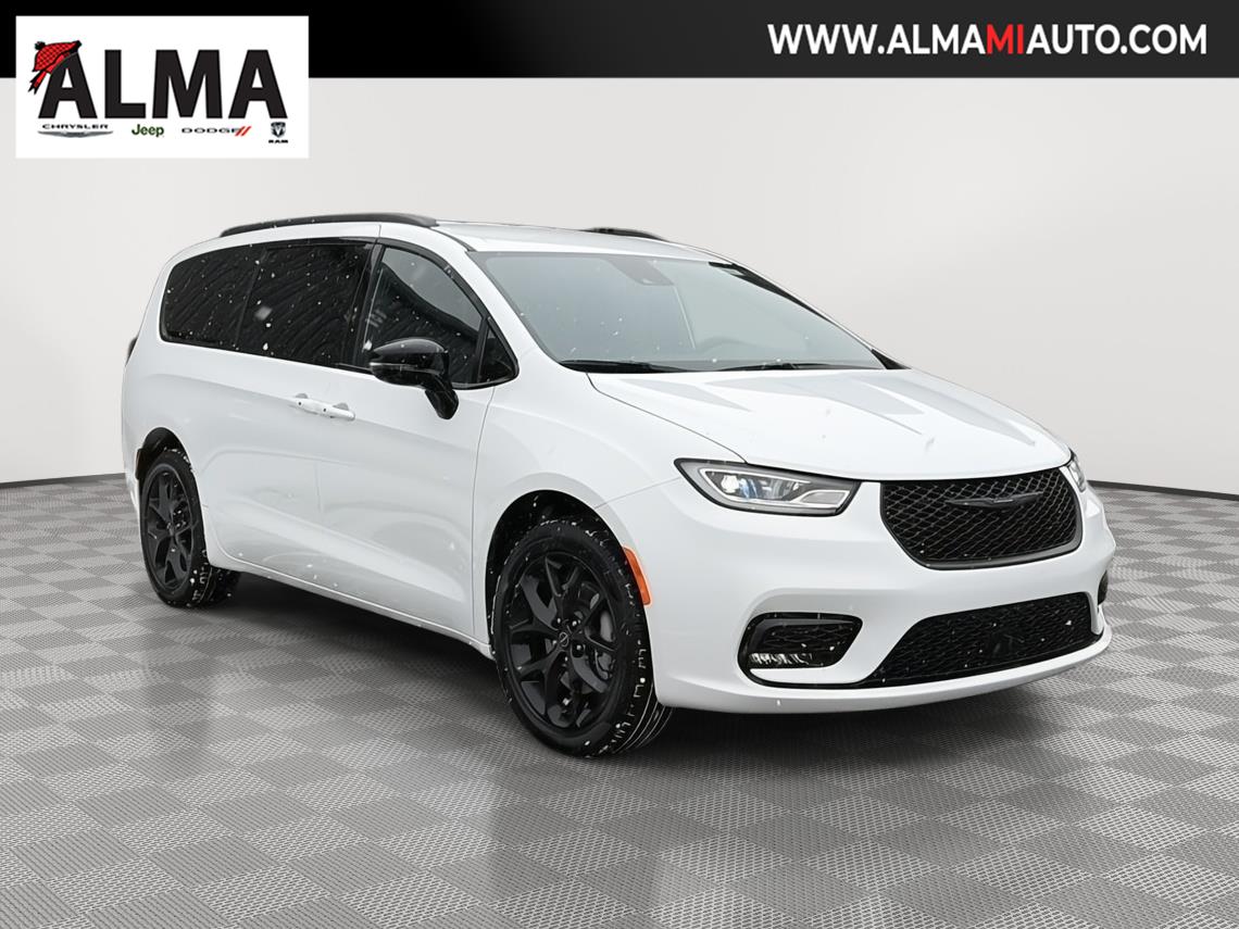 Bright White Clearcoat 2026 Chrysler Pacifica Select AWD Minivan All-Wheel Drive 9-Speed Automatic