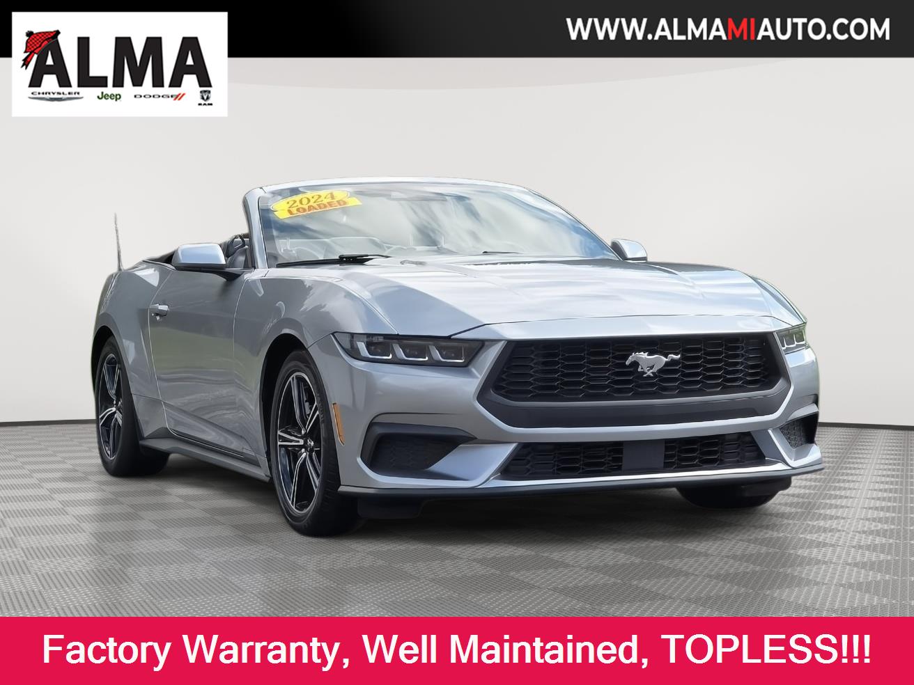 2024 Ford Mustang EcoBoost Premium Convertible RWD