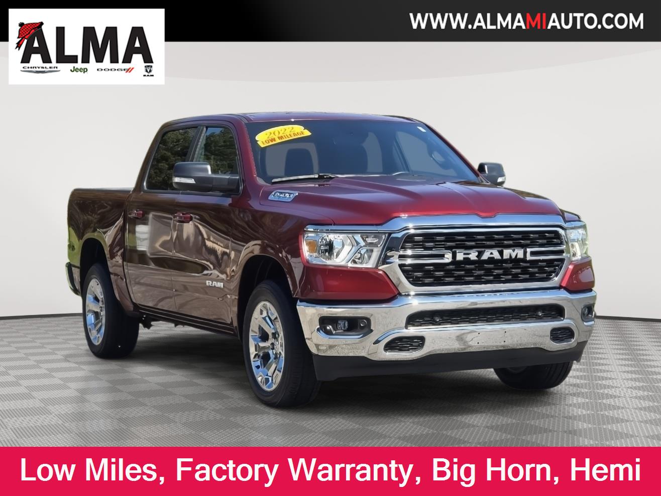 2022 RAM 1500 Big Horn Crew Cab 4WD