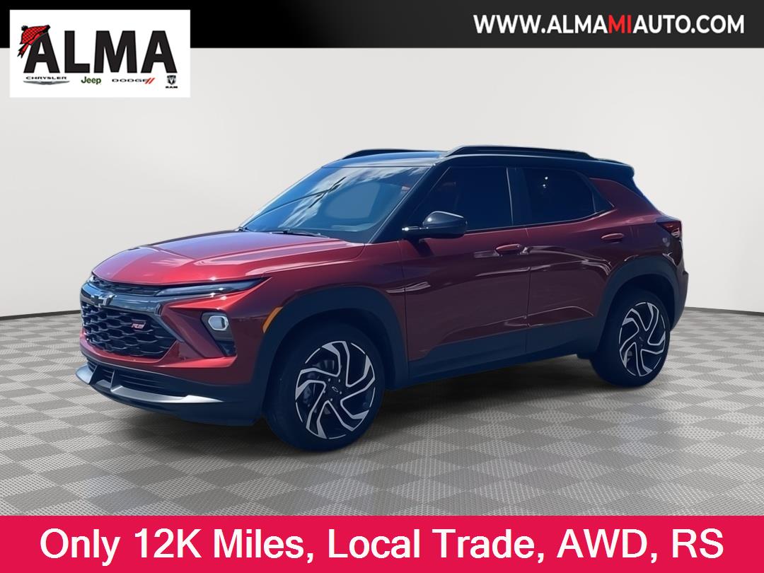 Red 2025 Chevrolet Trailblazer RS AWD SUV / Crossover Four-Wheel Drive