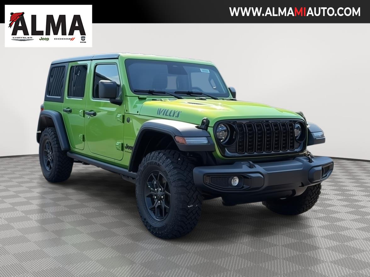 Mojito Clearcoat 2026 Jeep Wrangler SUV / Crossover Four-Wheel Drive 8-Speed Automatic