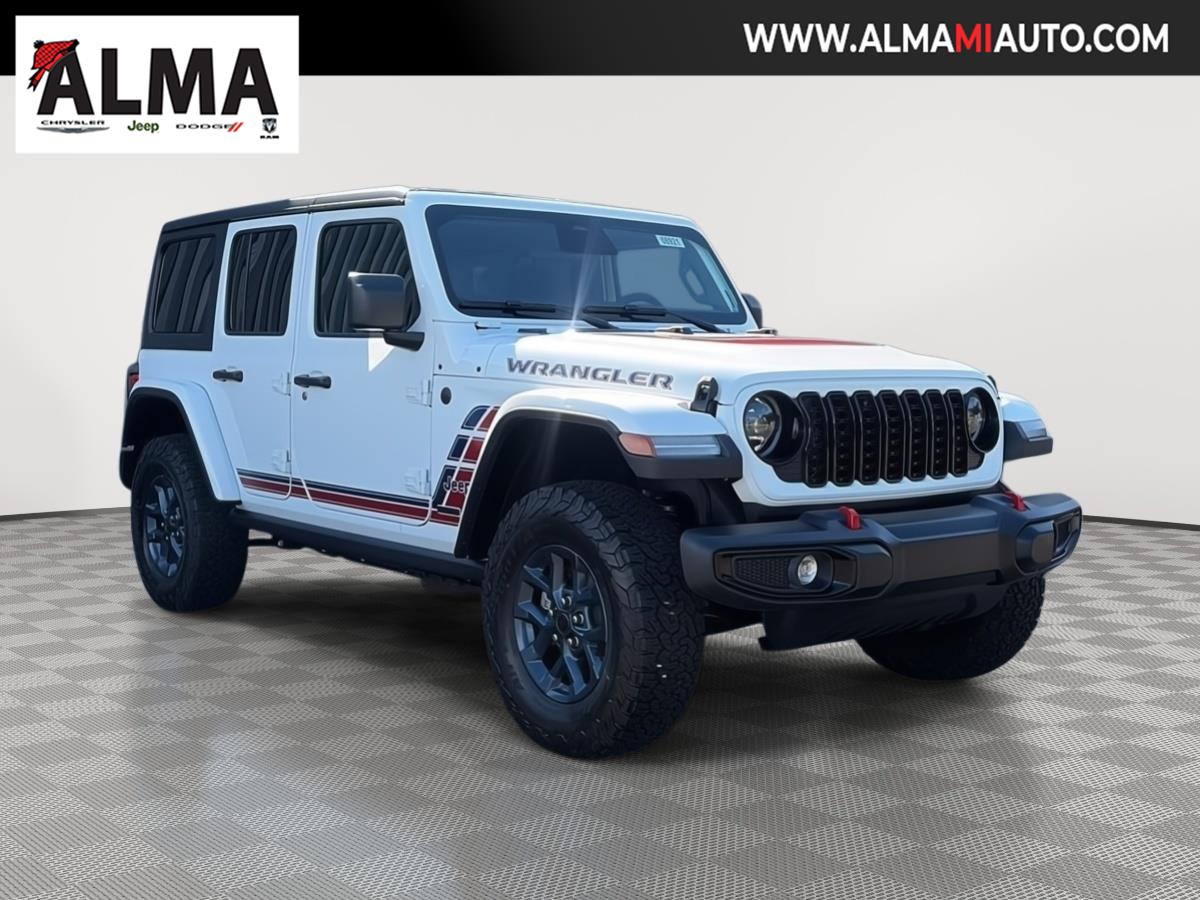 Bright White Clearcoat 2026 Jeep Wrangler SUV / Crossover Four-Wheel Drive 8-Speed Automatic