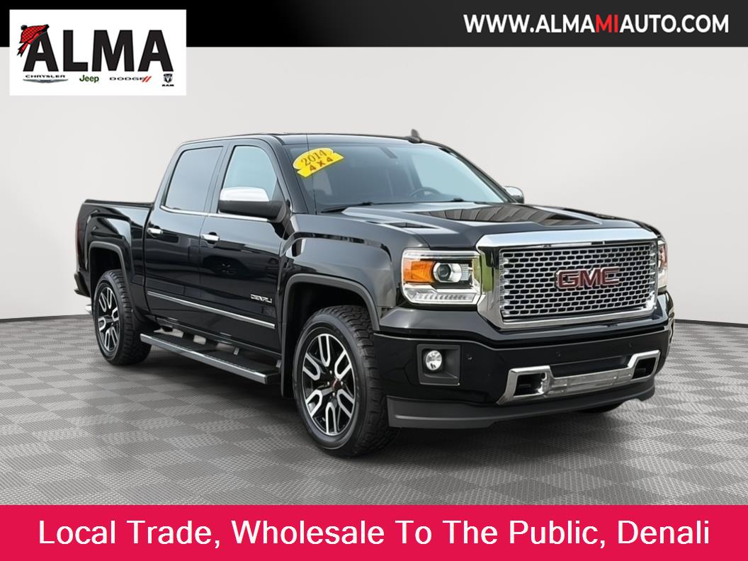Onyx Black 2014 GMC Sierra 1500 Pickup Truck Four-Wheel Drive 6-Speed Automatic
