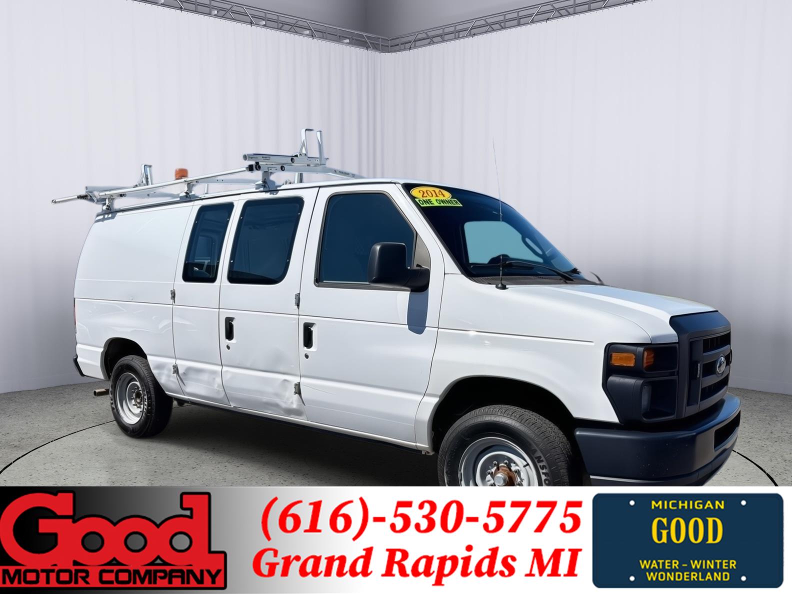 Oxford White 2014 Ford E-Series E-150 Cargo Van Van Rear-Wheel Drive 4-Speed Automatic Overdrive
