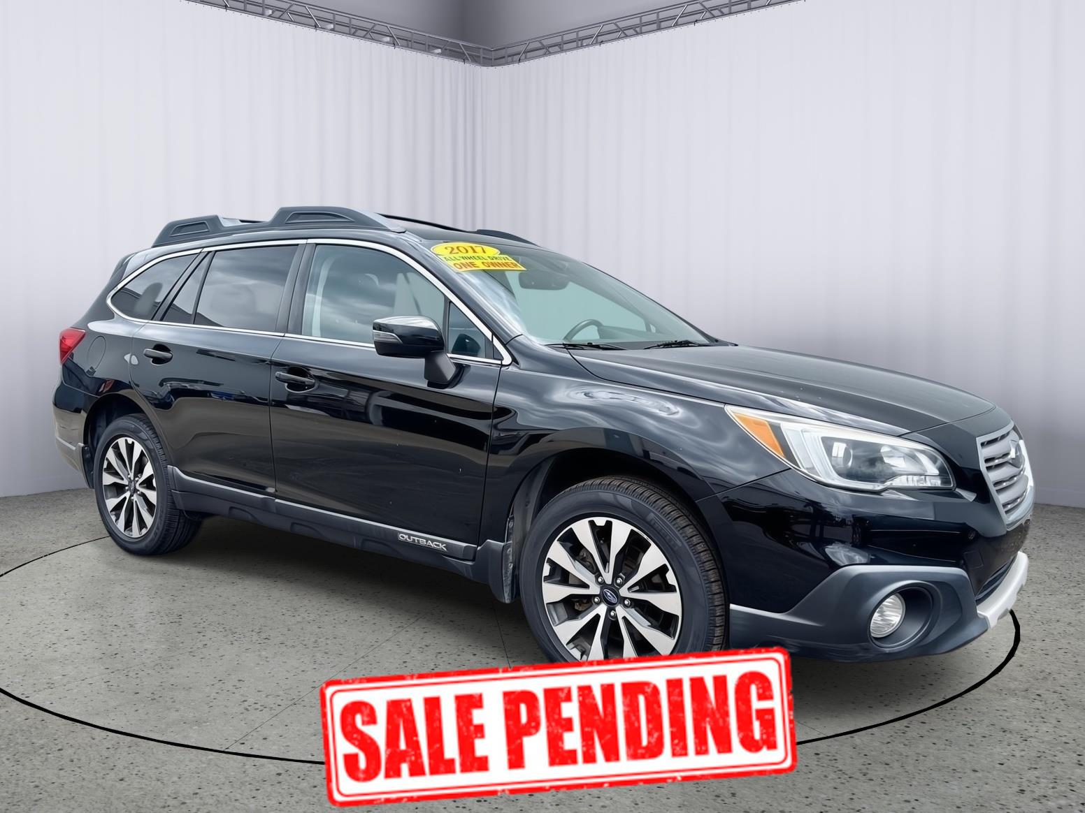 Crystal Black Silica 2017 Subaru Outback Wagon All-Wheel Drive Continuously Variable Transmission