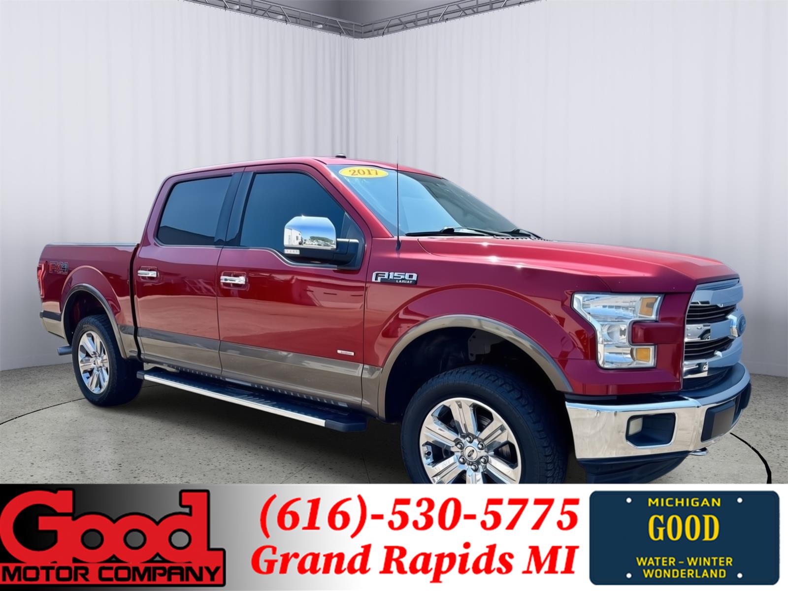Red 2017 Ford F-150 Pickup Truck Automatic