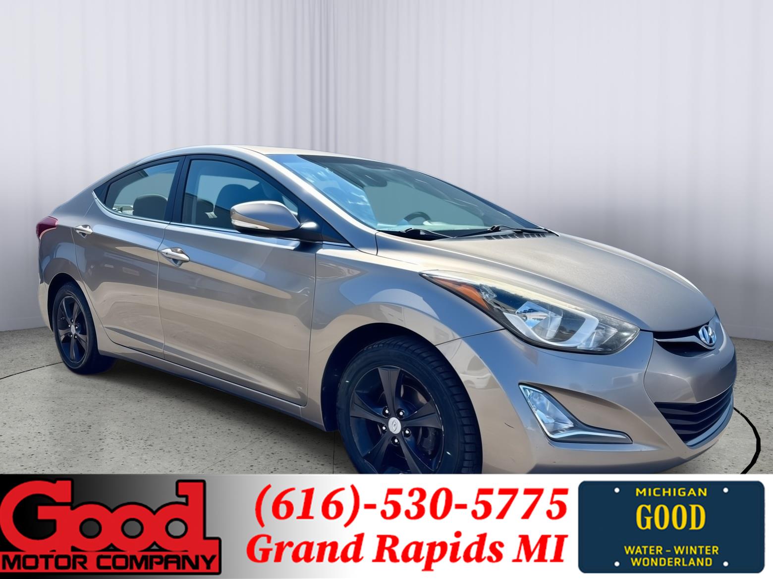 Shale Gray Metallic 2016 Hyundai Elantra Sedan Front-Wheel Drive Automatic