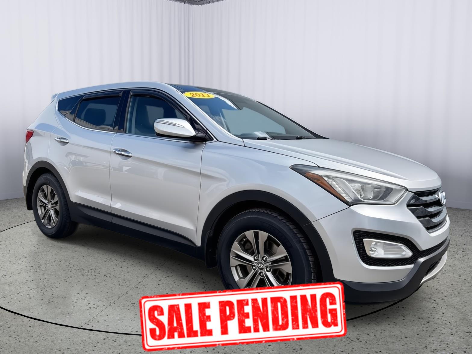 Moonstone Silver 2013 Hyundai Santa Fe Sport SUV / Crossover Front-Wheel Drive Automatic