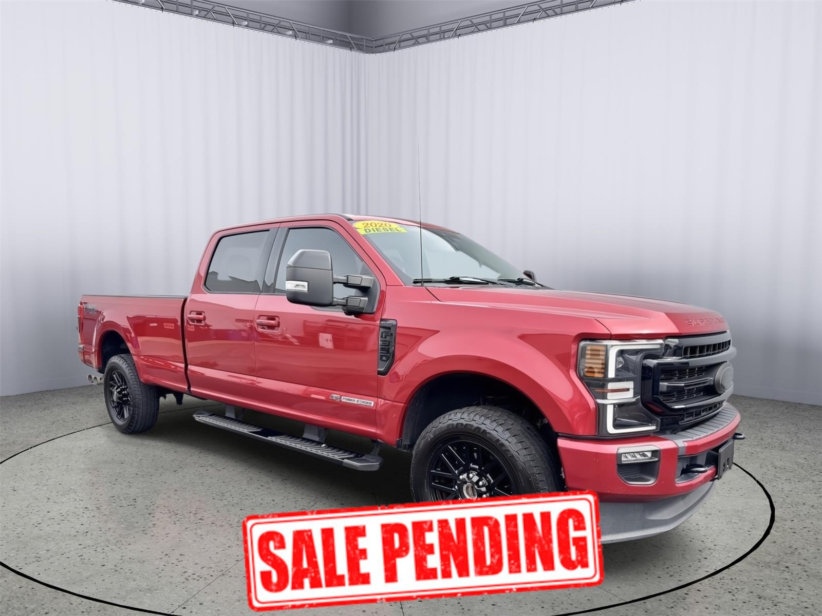 Rapid Red Metallic Tinted Clearcoat 2020 Ford F-350 Super Duty Pickup Truck Four-Wheel Drive Automatic