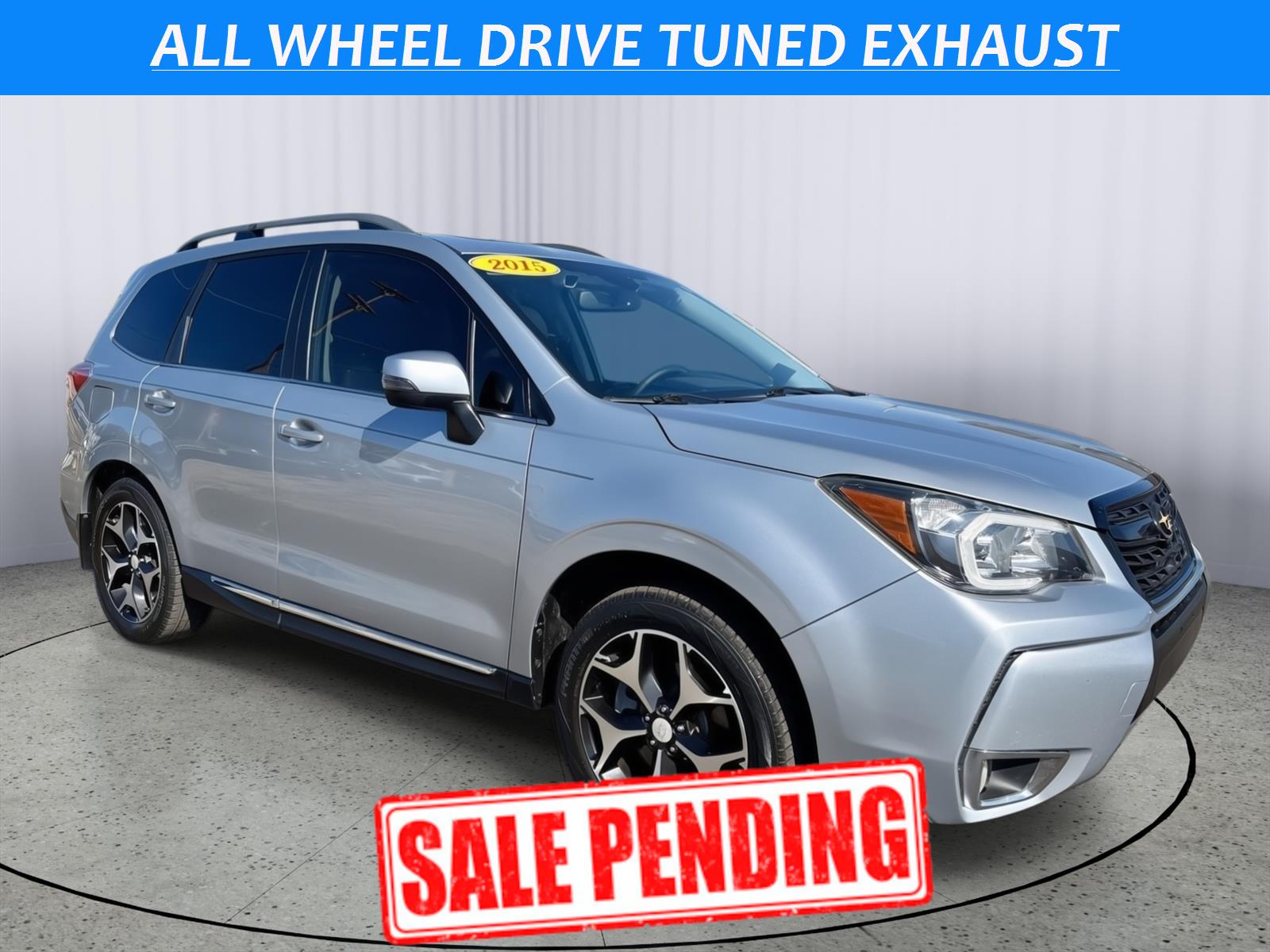 Ice Silver Metallic 2015 Subaru Forester SUV / Crossover All-Wheel Drive Continuously Variable Transmission