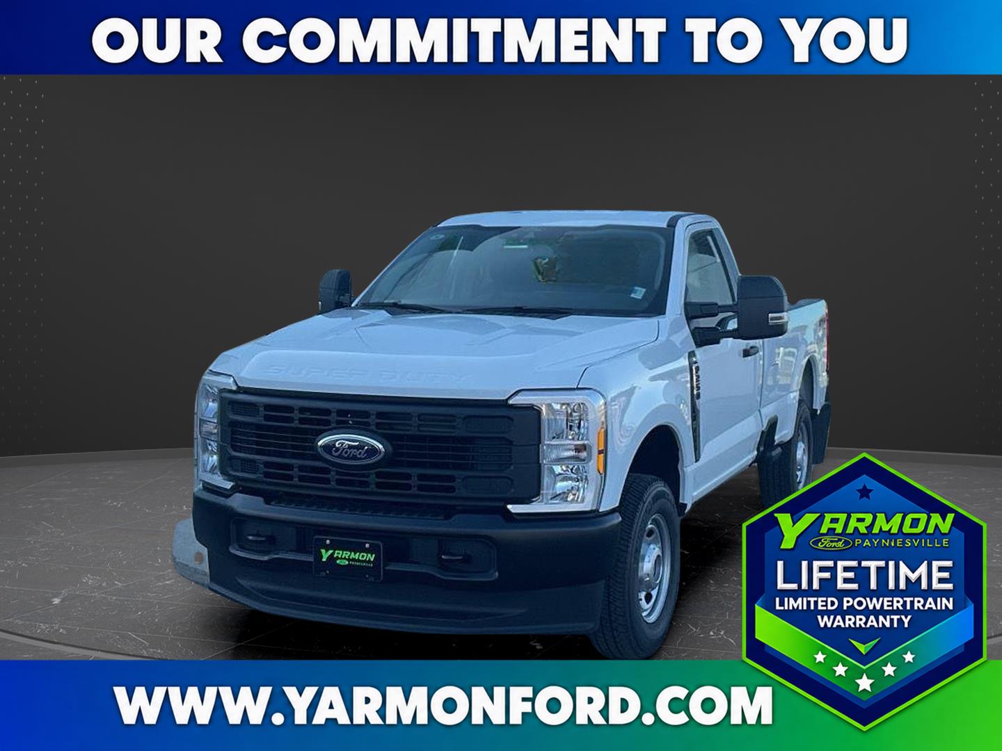 Oxford White 2026 Ford F-250 Super Duty Pickup Truck Four-Wheel Drive Automatic