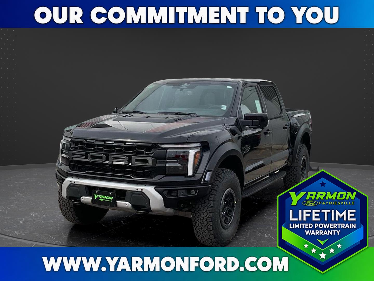 Agate Black Metallic 2025 Ford F-150 Pickup Truck Four-Wheel Drive Automatic