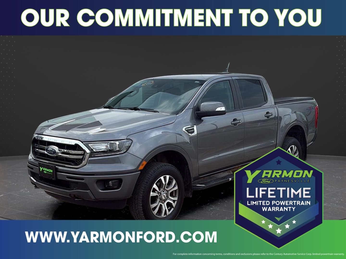  2021 Ford Ranger Lariat SuperCrew 4WD   