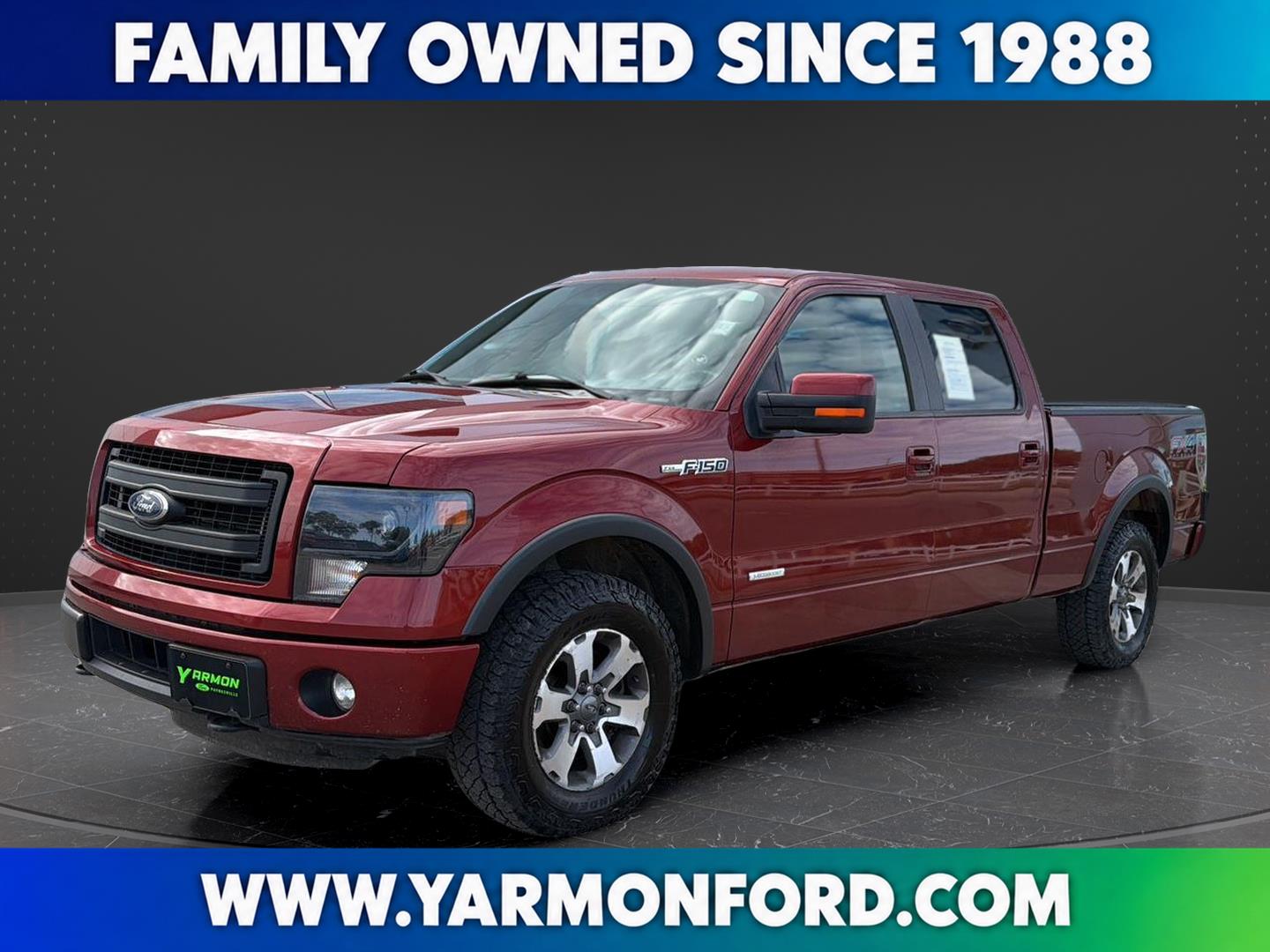 2014 Ford F-150 Pickup Truck Four-Wheel Drive 6-Speed Automatic