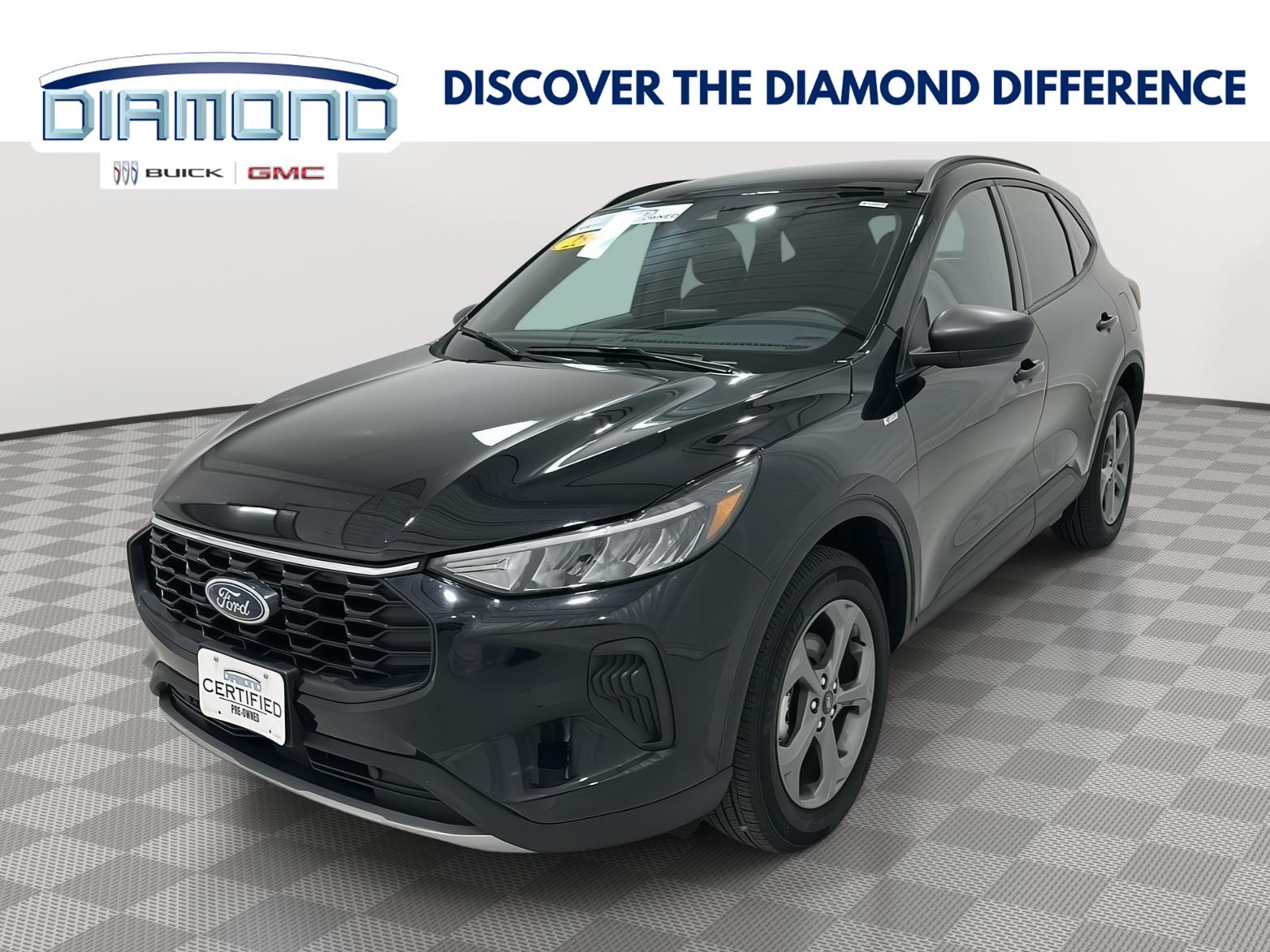 AGATE BLACK METALLIC 2025 Ford Escape SUV / Crossover All-Wheel Drive Automatic