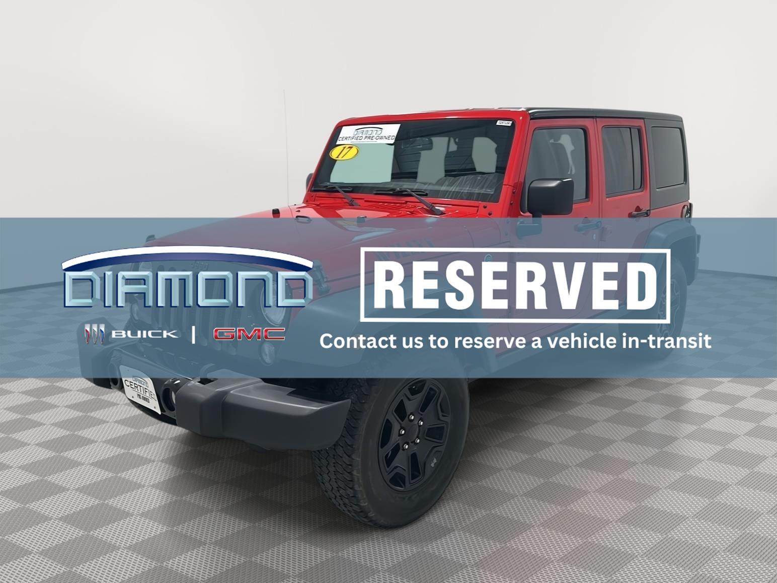 Firecracker Red Clearcoat 2017 Jeep Wrangler SUV / Crossover Four-Wheel Drive 5-Speed Automatic