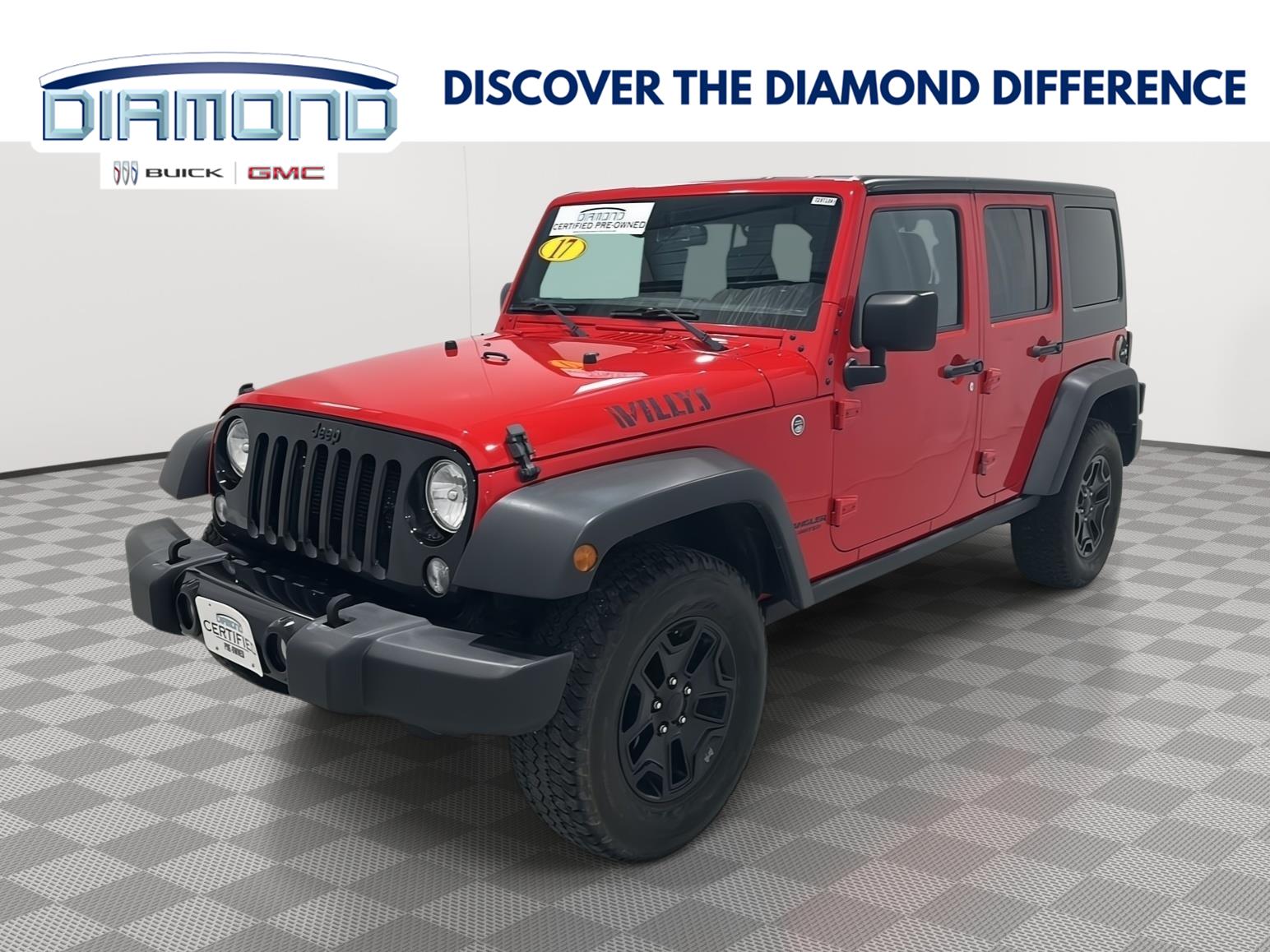 2017 Jeep Wrangler Unlimited Willys Wheeler 4WD