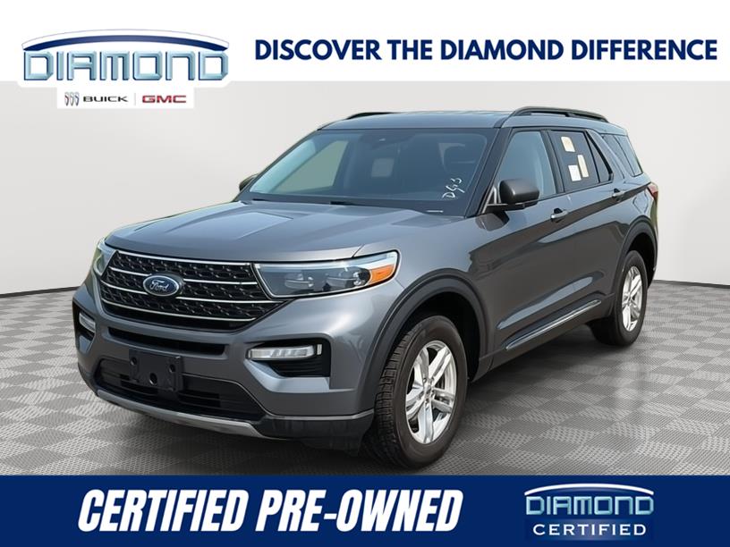 Carbonized Gray 2023 Ford Explorer SUV / Crossover All-Wheel Drive Automatic
