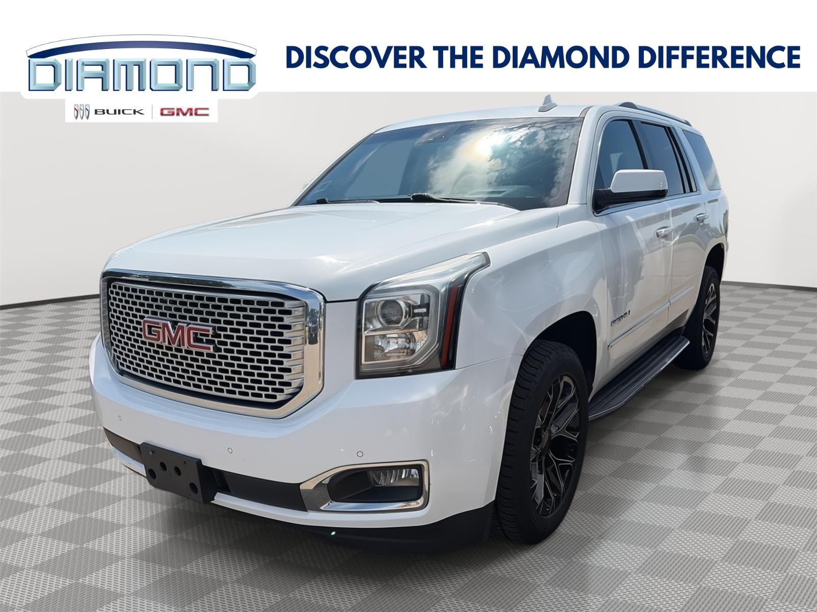 Summit White 2017 GMC Yukon SUV / Crossover Four-Wheel Drive 8-Speed Automatic