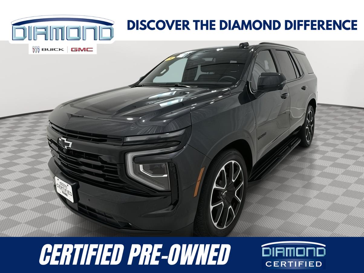 Dark Ash Metallic 2025 Chevrolet Tahoe SUV / Crossover Four-Wheel Drive Automatic