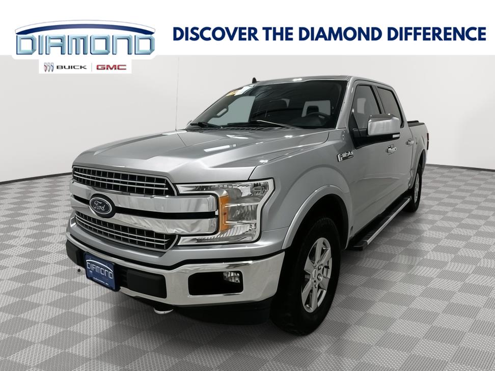 Iconic Silver 2020 Ford F-150 Pickup Truck Four-Wheel Drive Automatic