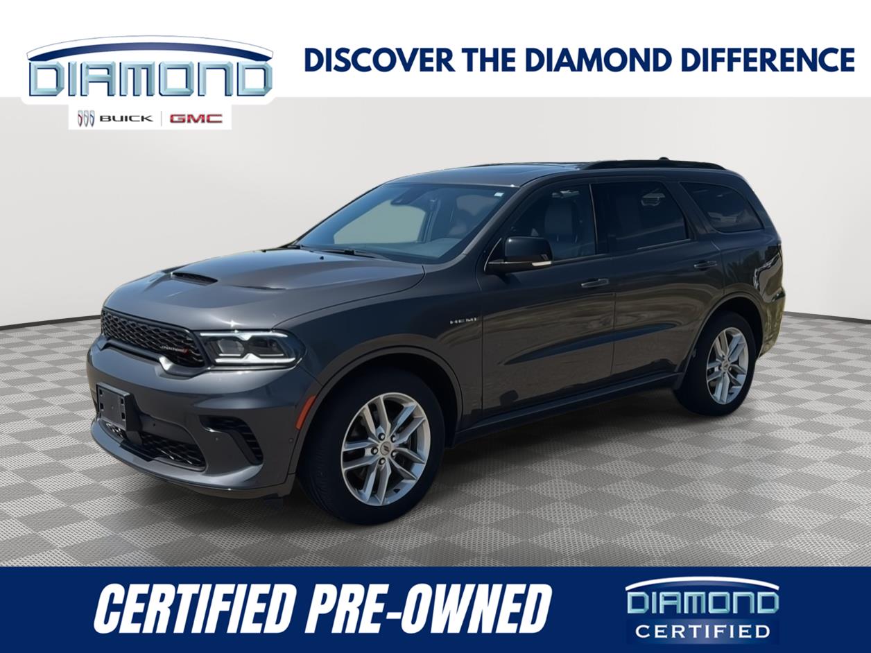 Gray (Vapour Grey) 2024 Dodge Durango SUV / Crossover All-Wheel Drive 8-Speed Automatic