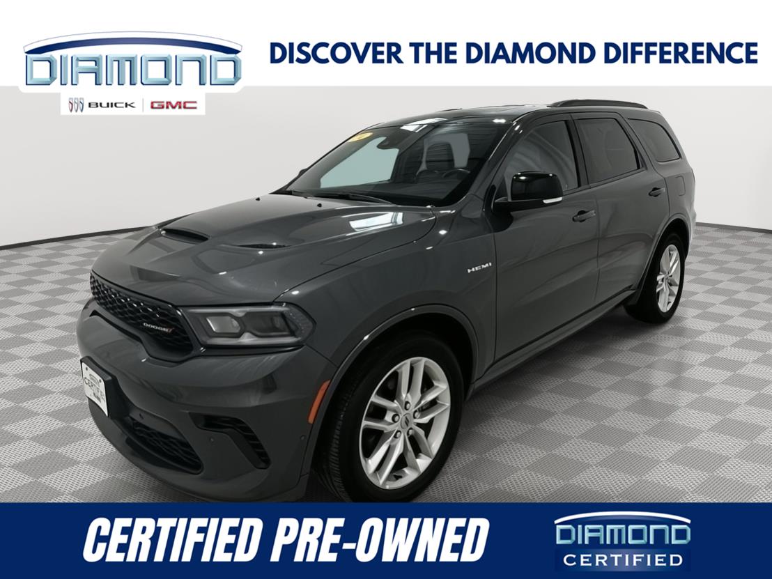 Gray (Vapour Grey) 2024 Dodge Durango SUV / Crossover All-Wheel Drive 8-Speed Automatic