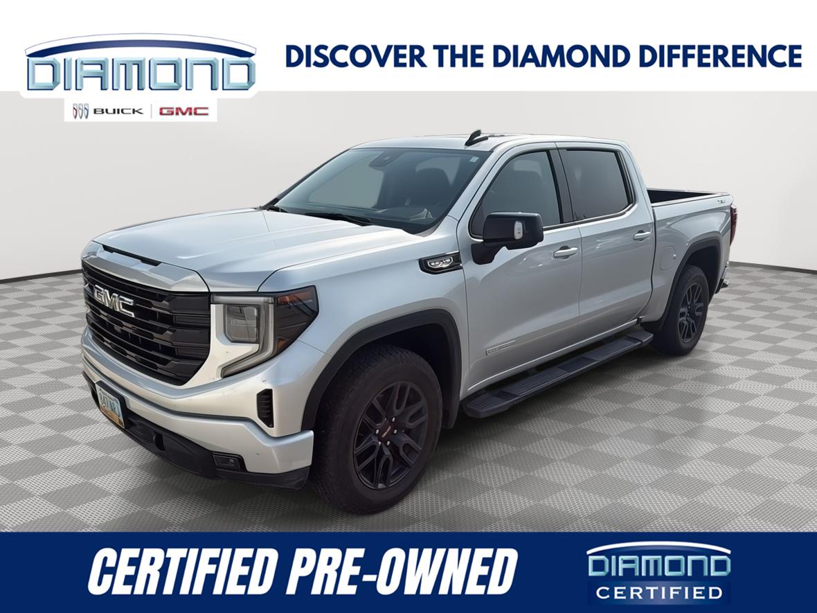Quicksilver Metallic 2022 GMC Sierra 1500 Pickup Truck Four-Wheel Drive Automatic