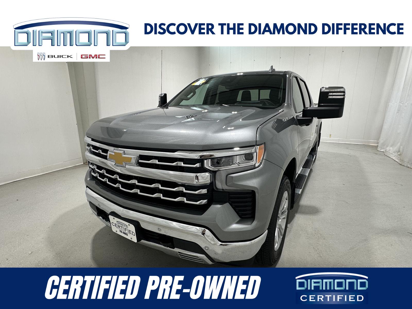 Sterling Gray Metallic 2026 Chevrolet Silverado 1500 Pickup Truck Four-Wheel Drive Automatic