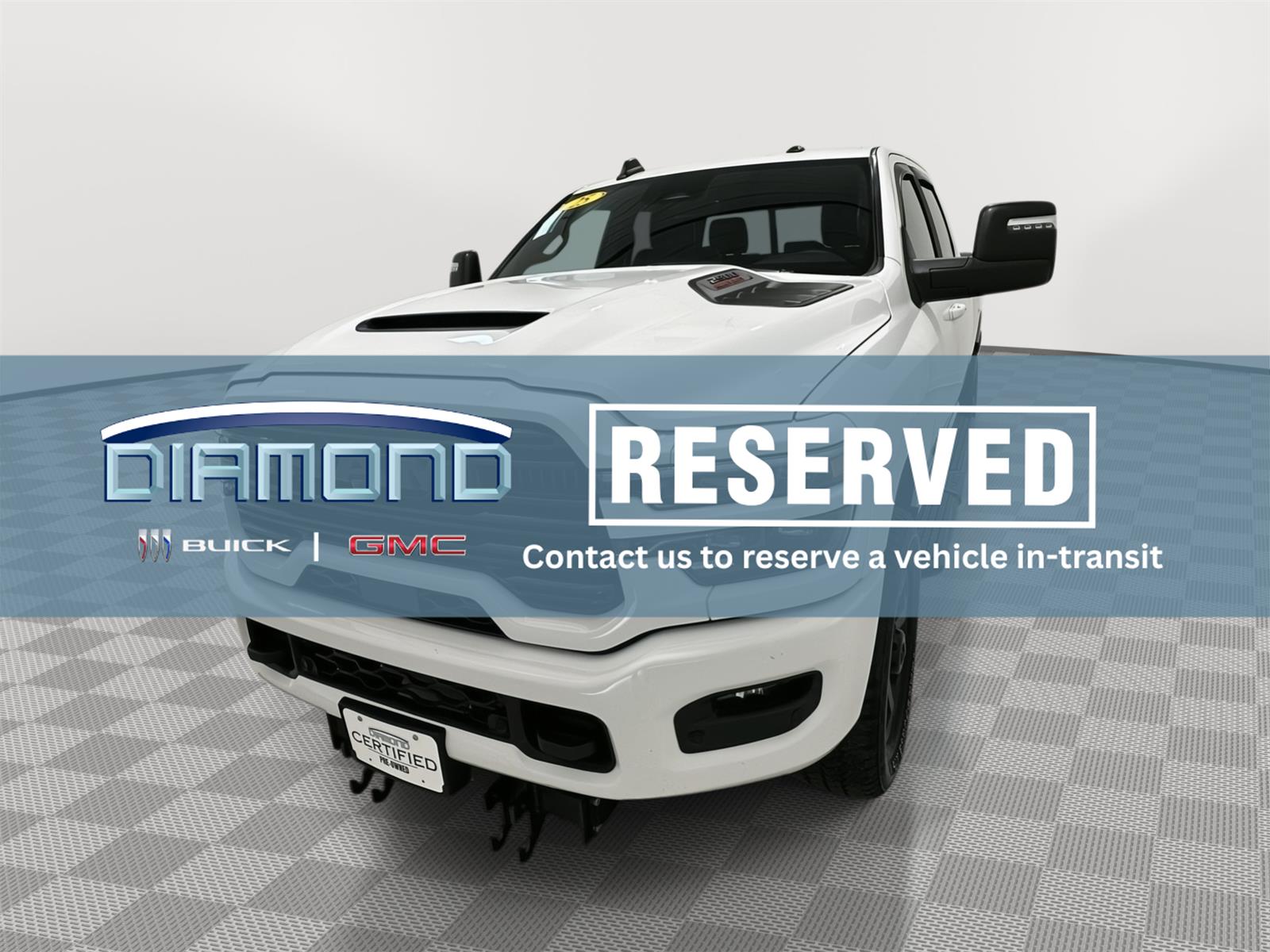 Bright White Clearcoat 2025 RAM 2500 Pickup Truck Four-Wheel Drive 8-Speed Automatic