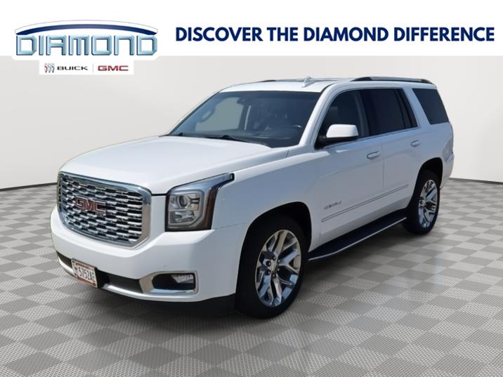 Summit White 2019 GMC Yukon SUV / Crossover Four-Wheel Drive Automatic