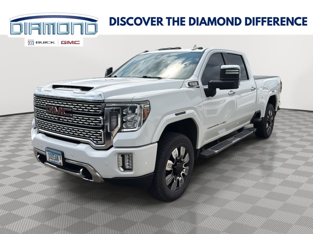 Summit White 2022 GMC Sierra 3500HD Pickup Truck Four-Wheel Drive Automatic
