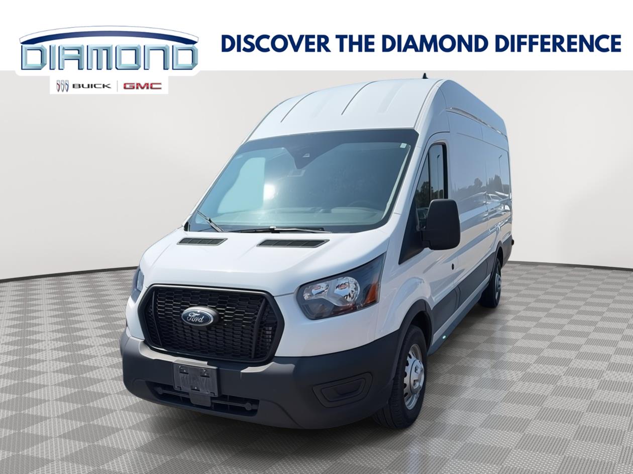 Oxford White 2024 Ford Transit Cargo Van All-Wheel Drive 
