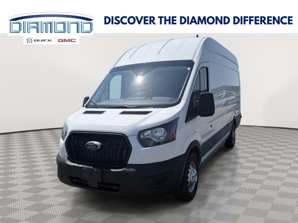 Oxford White 2024 Ford Transit Cargo Van All-Wheel Drive 