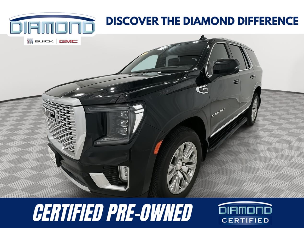 Onyx Black 2022 GMC Yukon SUV / Crossover Four-Wheel Drive Automatic
