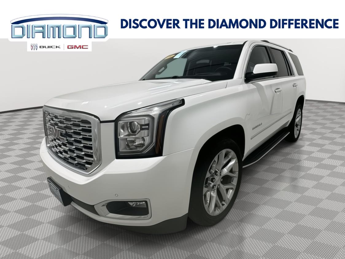 Summit White 2019 GMC Yukon SUV / Crossover Four-Wheel Drive Automatic