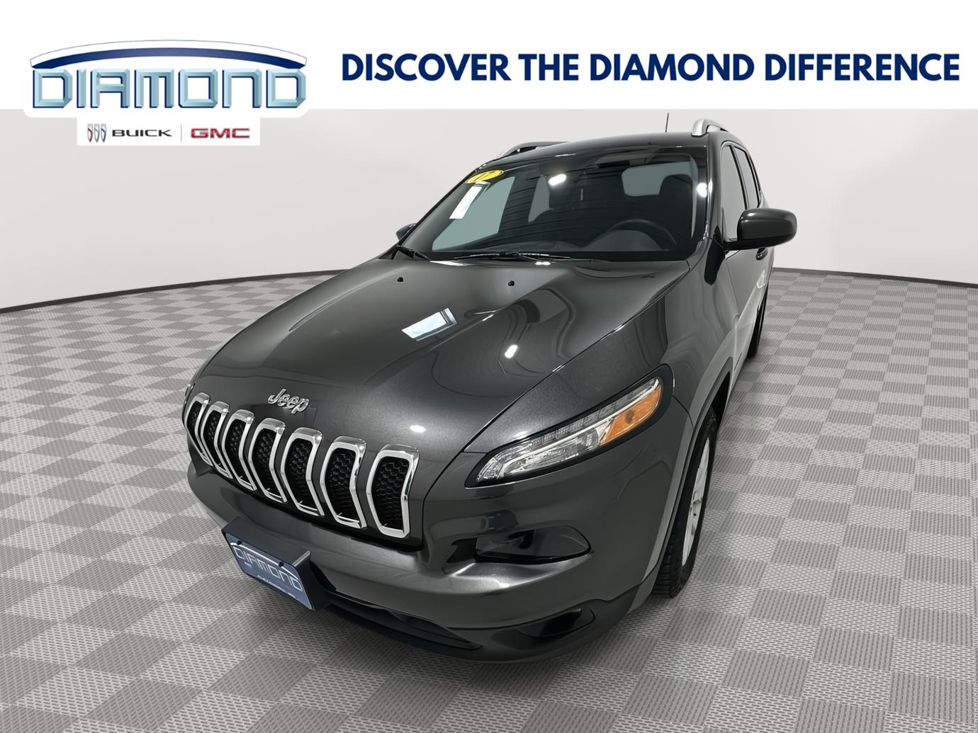 Gray (Granite Crystal Metallic Clearcoat) 2017 Jeep Cherokee SUV / Crossover Four-Wheel Drive 9-Speed Automatic