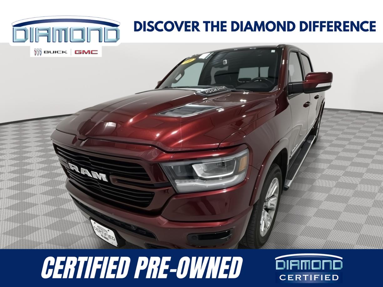 Delmonico Red Pearlcoat 2019 RAM 1500 Pickup Truck Four-Wheel Drive 8-Speed Automatic