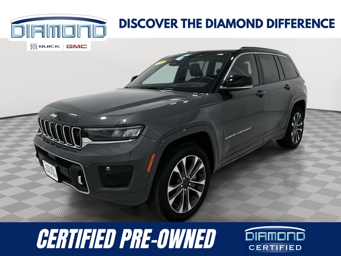 Gray (Baltic Grey Metallic) 2024 Jeep Grand Cherokee SUV / Crossover Four-Wheel Drive 8-Speed Automatic