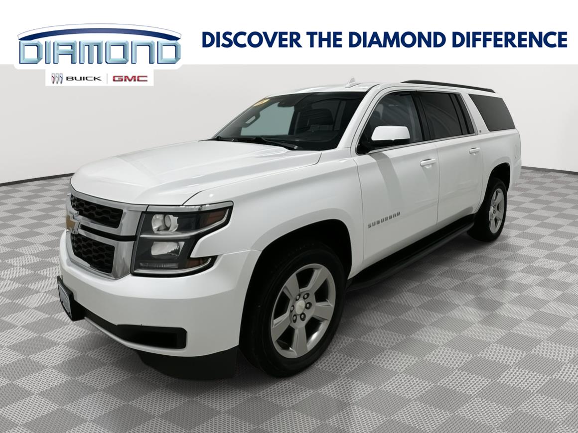 Summit White 2018 Chevrolet Suburban SUV / Crossover Four-Wheel Drive 6-Speed Automatic