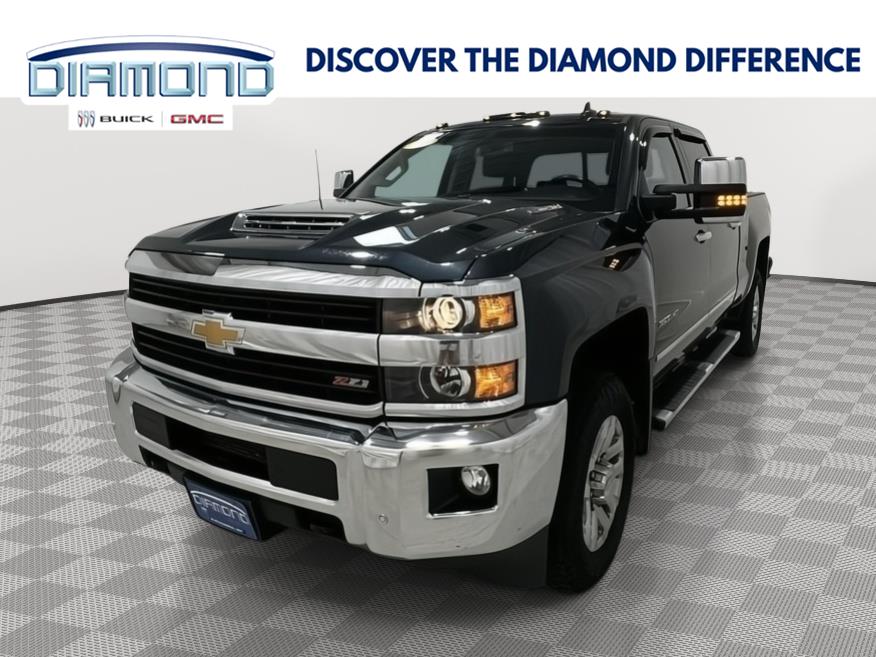 Gray (Graphite Metallic) 2017 Chevrolet Silverado 3500HD Pickup Truck Four-Wheel Drive 6-Speed Automatic