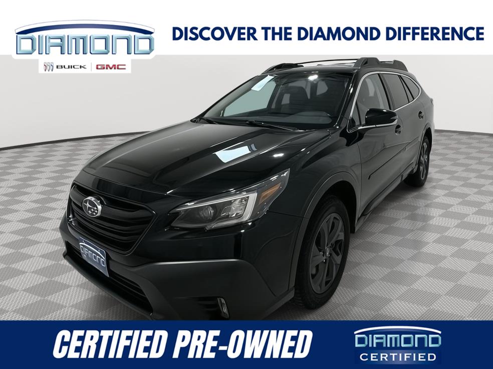 Crystal Black Silica 2022 Subaru Outback SUV / Crossover All-Wheel Drive Continuously Variable Transmission