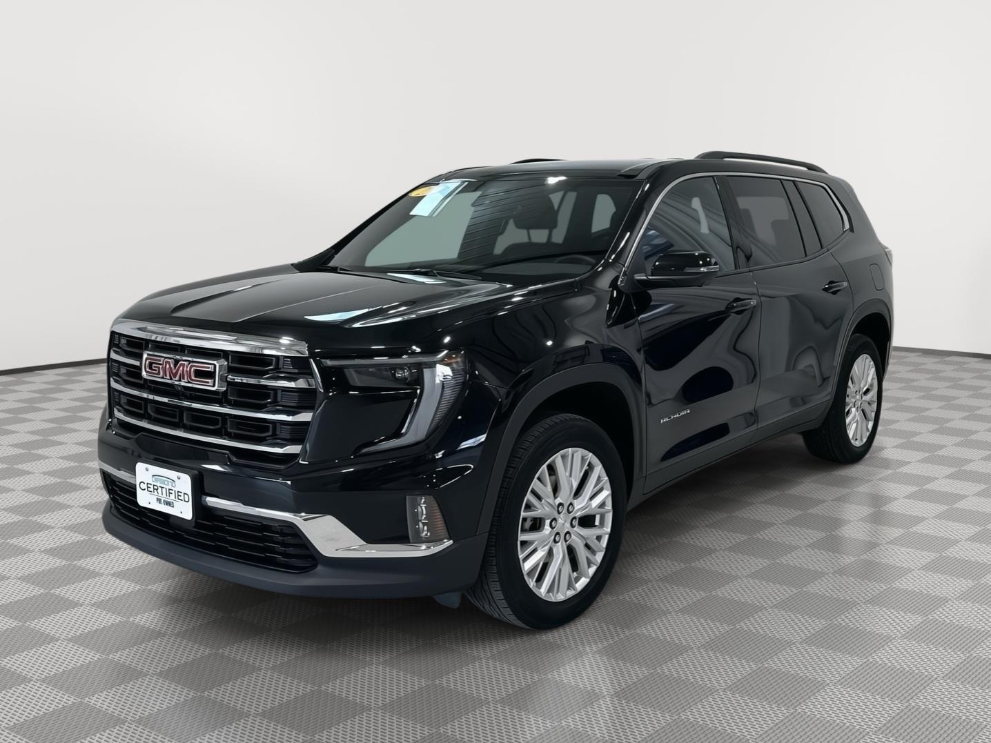 Black (Ebony Twilight Metallic) 2025 GMC Acadia SUV / Crossover Four-Wheel Drive 8-Speed Automatic