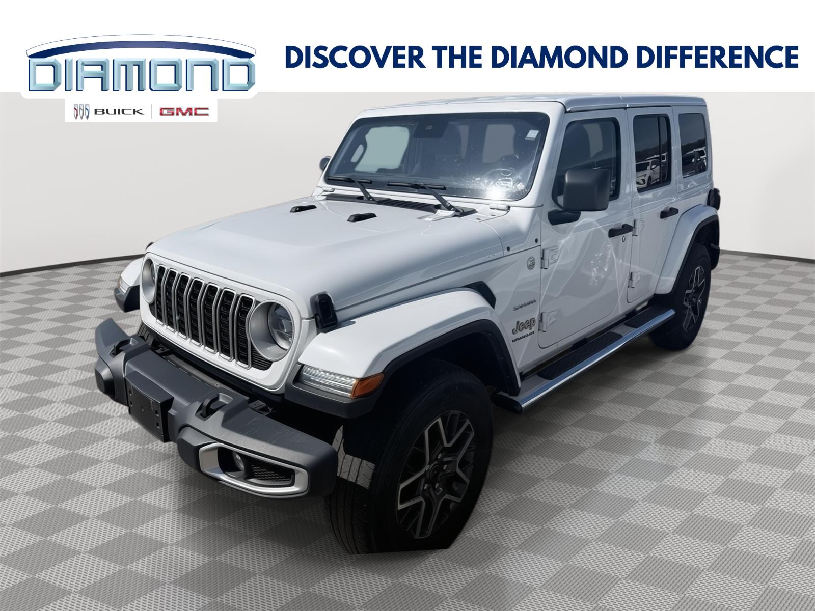 Bright White 2024 Jeep Wrangler SUV / Crossover Four-Wheel Drive 8-Speed Automatic
