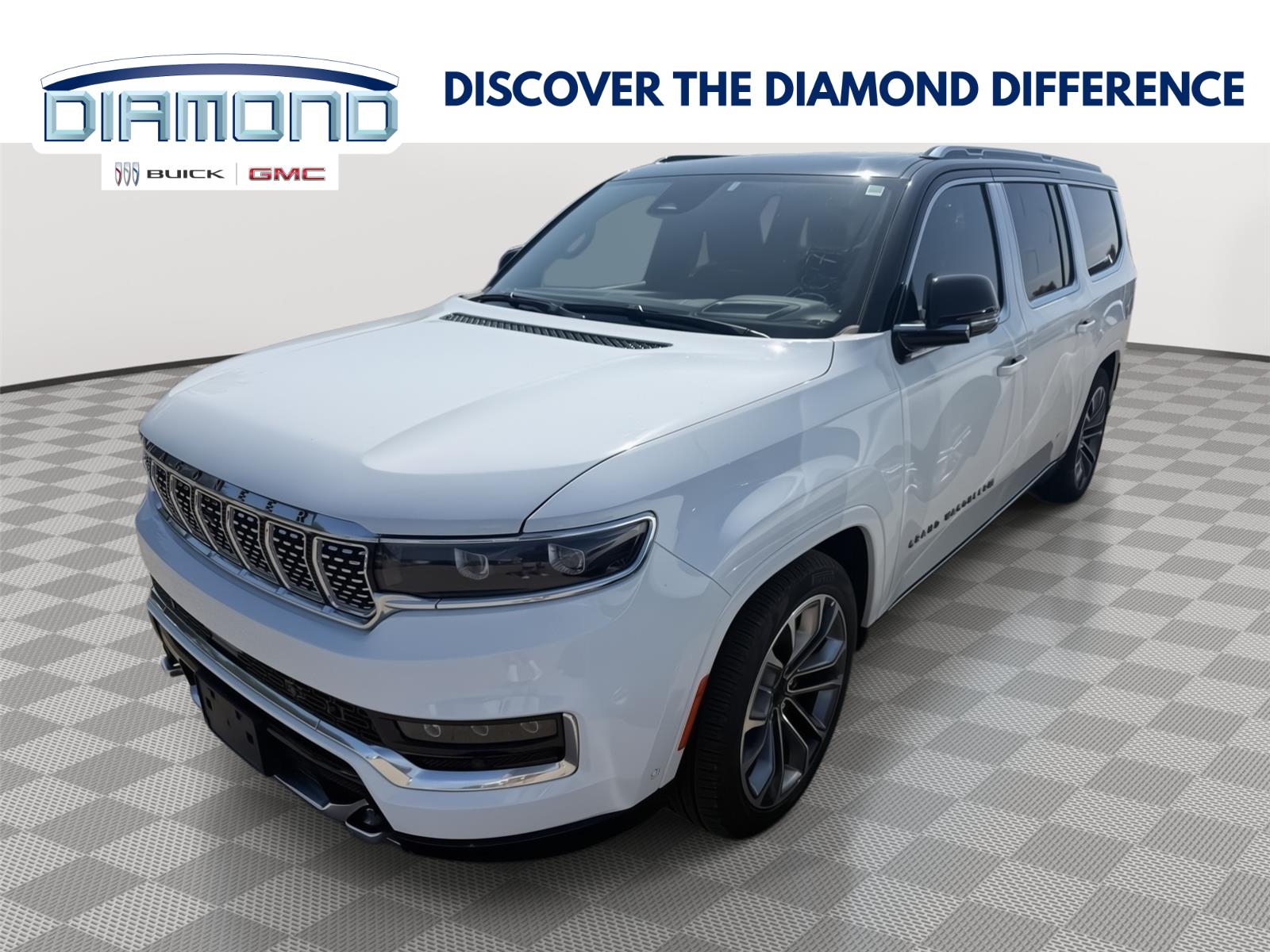 Bright White 2025 Jeep Grand Wagoneer L SUV / Crossover Four-Wheel Drive 8-Speed Automatic