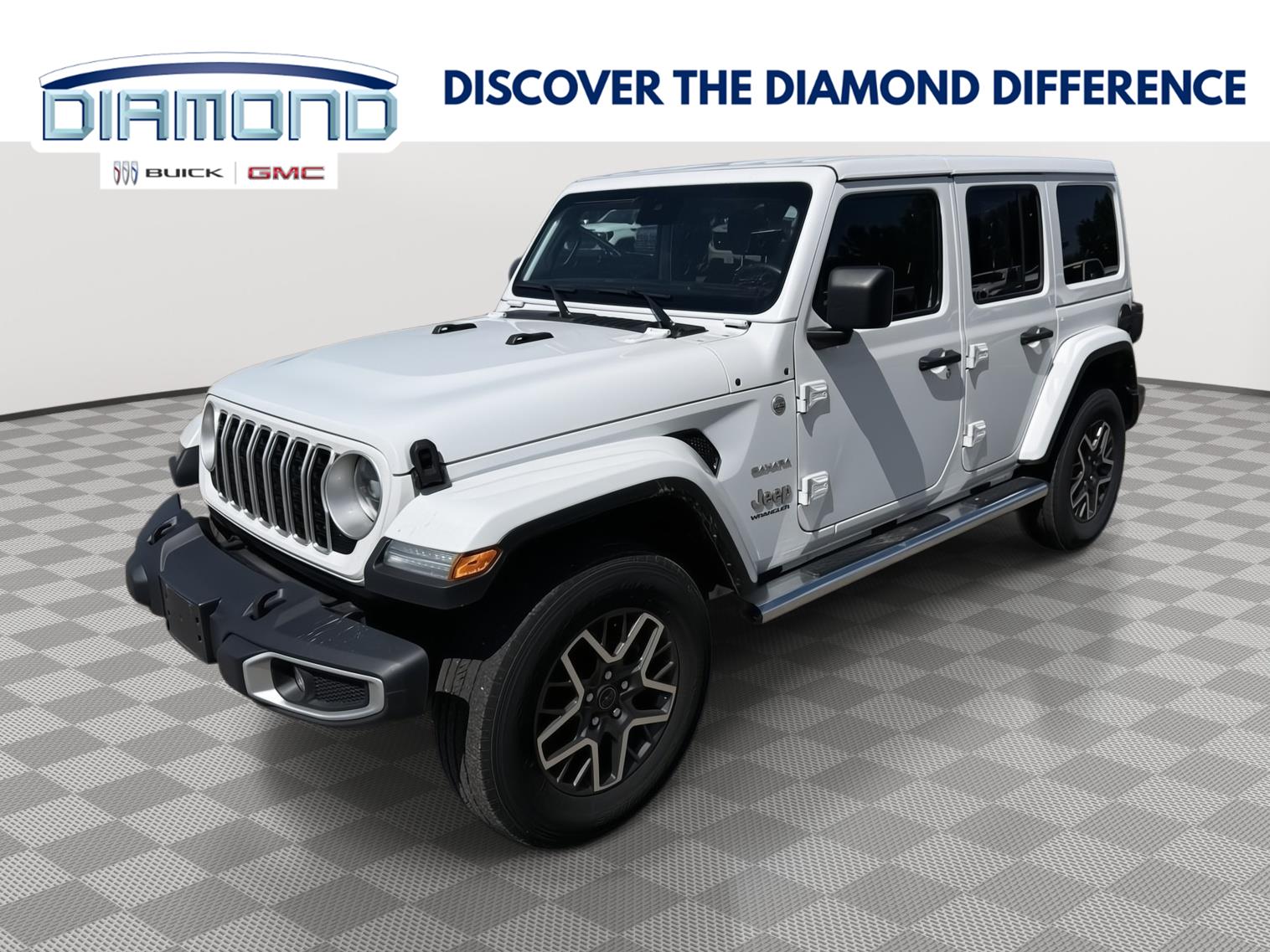 Bright White 2024 Jeep Wrangler SUV / Crossover Four-Wheel Drive 8-Speed Automatic