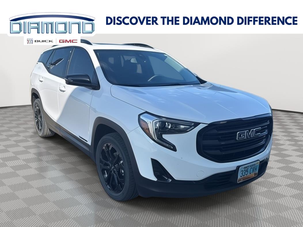 Summit White 2021 GMC Terrain SUV / Crossover Four-Wheel Drive 9-Speed Automatic Overdrive