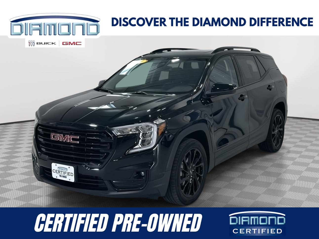 Black (Ebony Twilight Metallic) 2024 GMC Terrain SUV / Crossover All-Wheel Drive 9-Speed Automatic