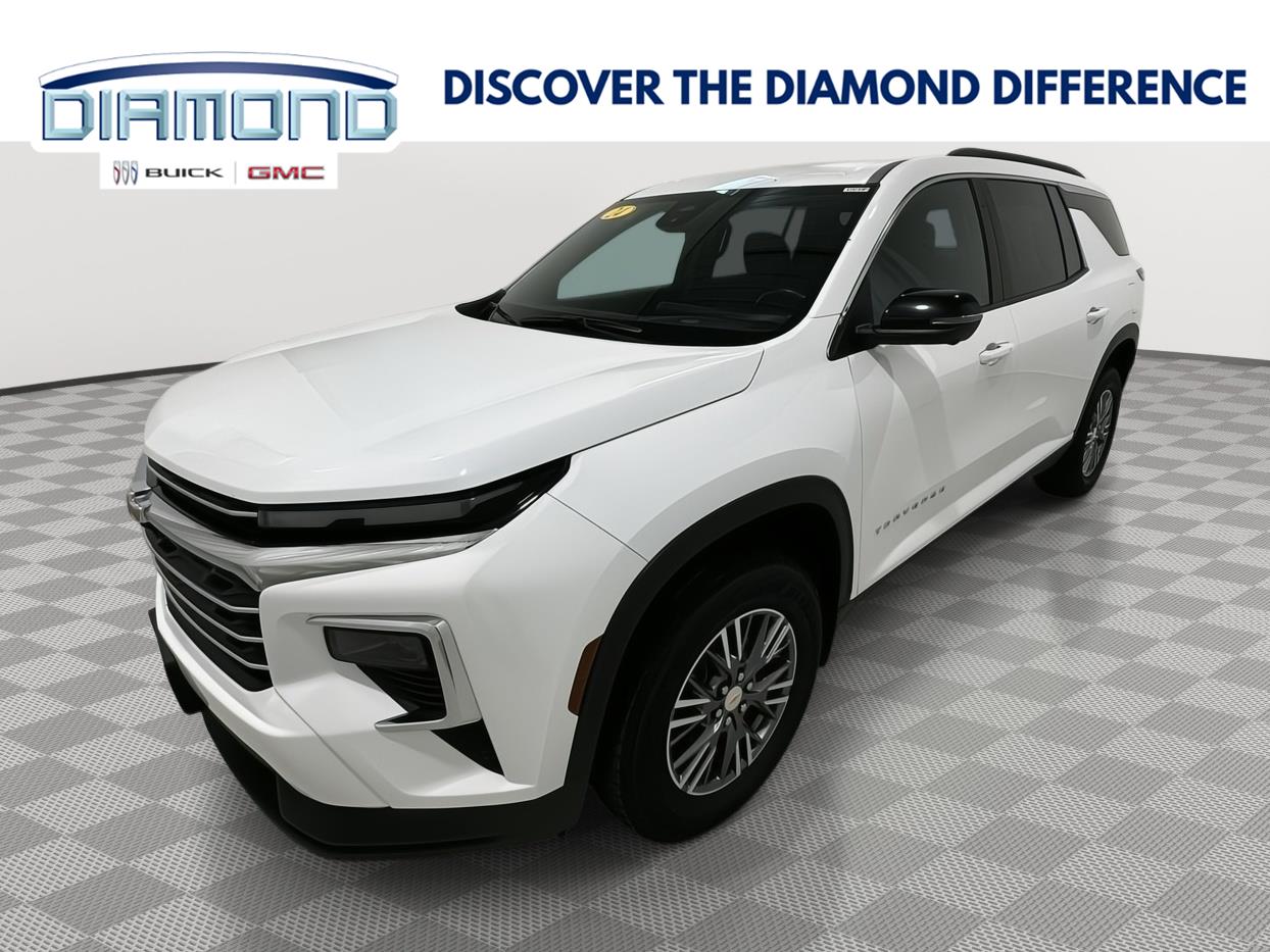 Summit White 2024 Chevrolet Traverse SUV / Crossover Four-Wheel Drive 8-Speed Automatic
